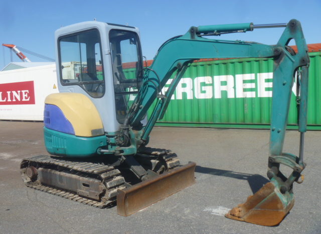 KOMATSU – PC – 30 – 1989 ORIGINAL STEEL TRACK WITH RUBBER PADS full