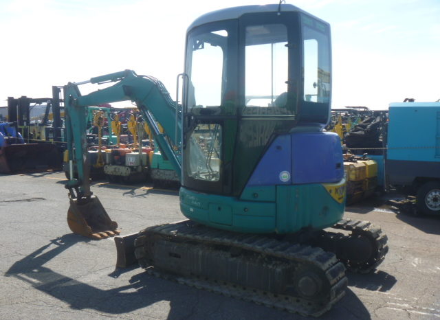 KOMATSU – PC – 30 – 1989 ORIGINAL STEEL TRACK WITH RUBBER PADS full