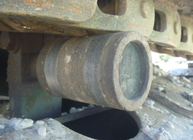 KOMATSU – PC – 30 – 1989 ORIGINAL STEEL TRACK WITH RUBBER PADS full