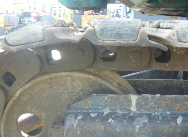 KOMATSU – PC – 30 – 1989 ORIGINAL STEEL TRACK WITH RUBBER PADS full