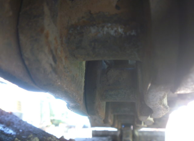 KOMATSU – PC – 30 – 1989 ORIGINAL STEEL TRACK WITH RUBBER PADS full