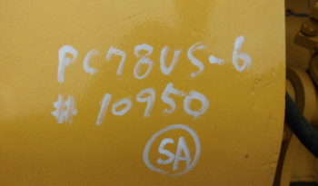 KOMATSU – PC – 78 – 2002 – ORIGINAL STEEL TRACK  full