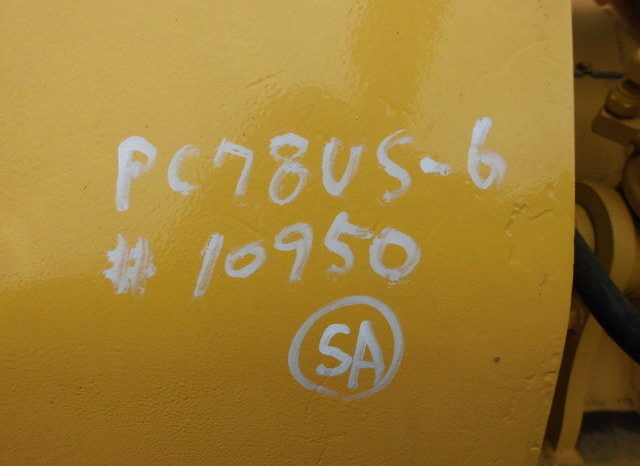 KOMATSU – PC – 78 – 2002 – ORIGINAL STEEL TRACK  full