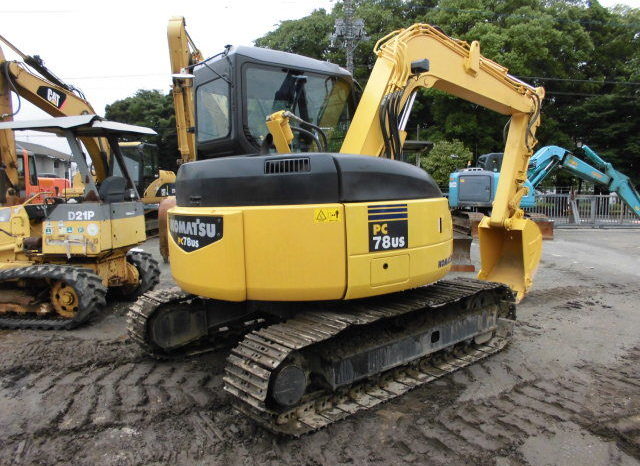 KOMATSU – PC – 78 – 2002 – ORIGINAL STEEL TRACK  full