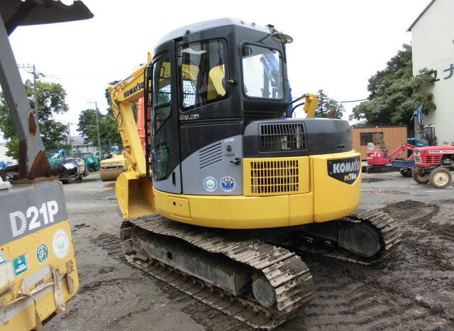 KOMATSU – PC – 78 – 2002 – ORIGINAL STEEL TRACK  full