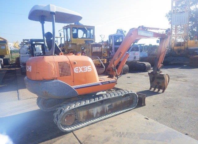HITACHI – EX 35 – 1992 – ORIGINAL RUBBER TRACKS full